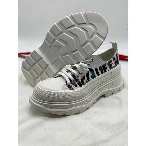 Alexander McQueen Tread Slick Low-Top Sneakers sz. 41 EU